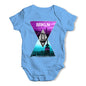 Brooklyn Neon Triangles Baby Unisex Baby Grow Bodysuit