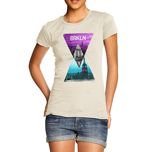 Brooklyn Neon Triangles Women's T-Shirt 