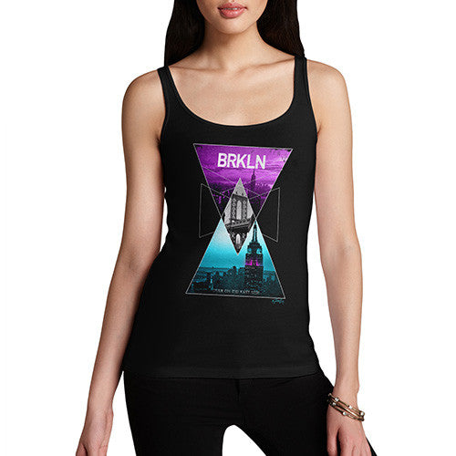 Brooklyn Neon Triangles Women's Tank Top