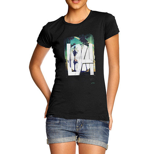 LA California Palm Trees Women's T-Shirt 