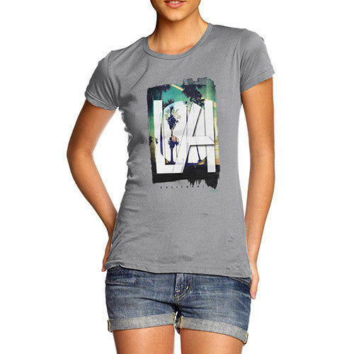 LA California Palm Trees Women's T-Shirt 