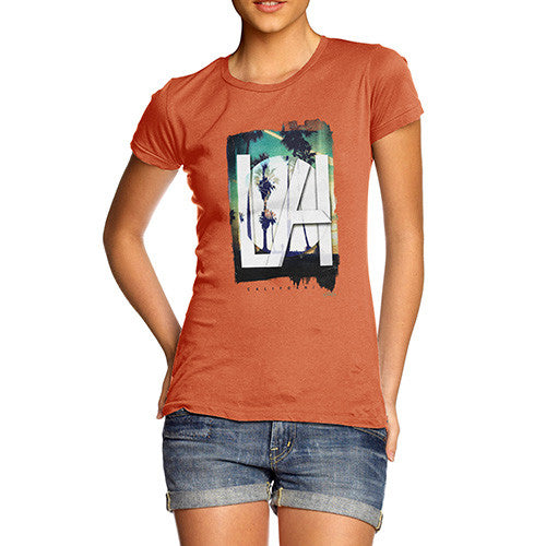 LA California Palm Trees Women's T-Shirt 