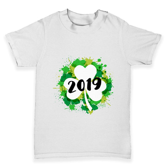 St Patrick's Day Clover Year Baby Toddler T-Shirt