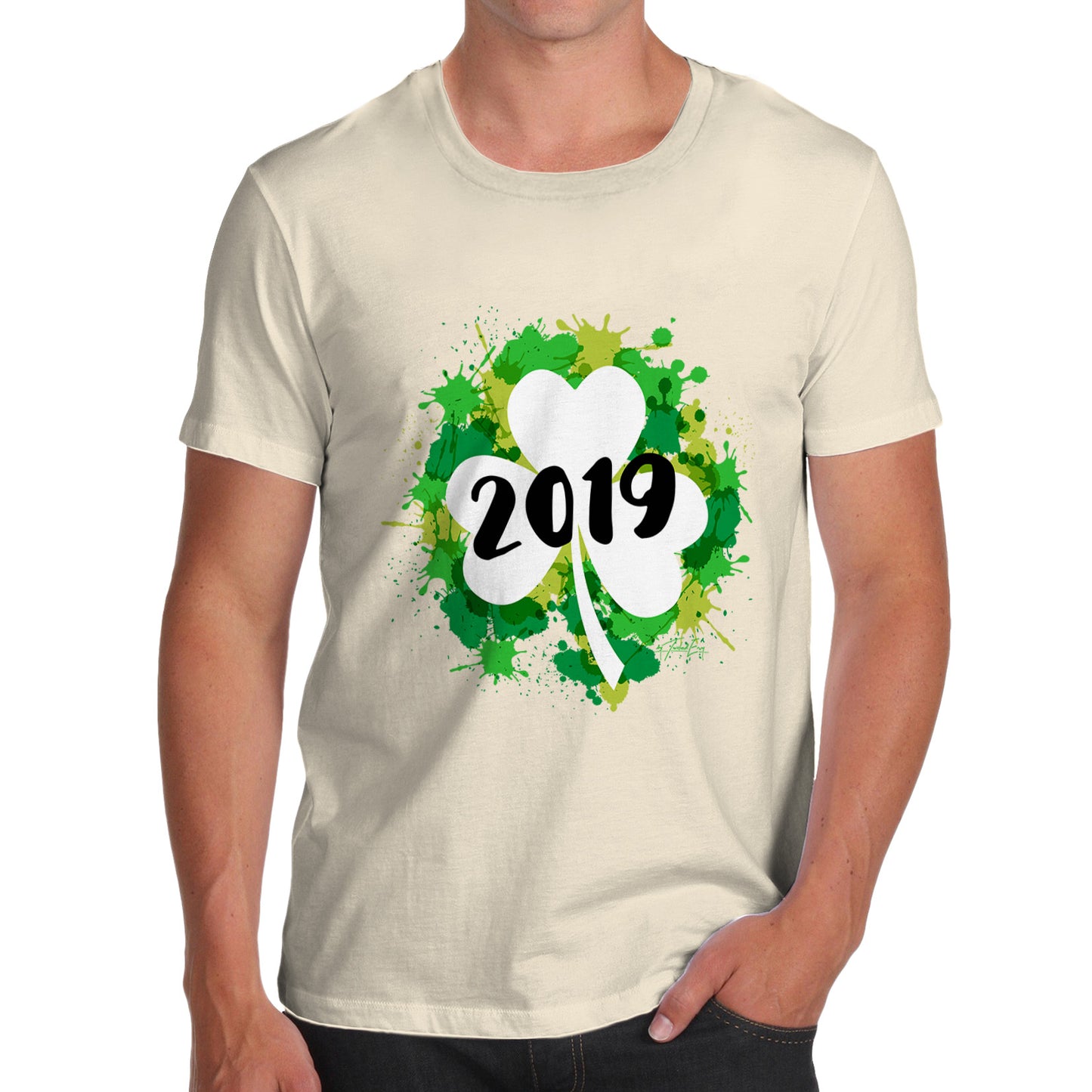 Men's St Patrick's Day Clover Year T-Shirt