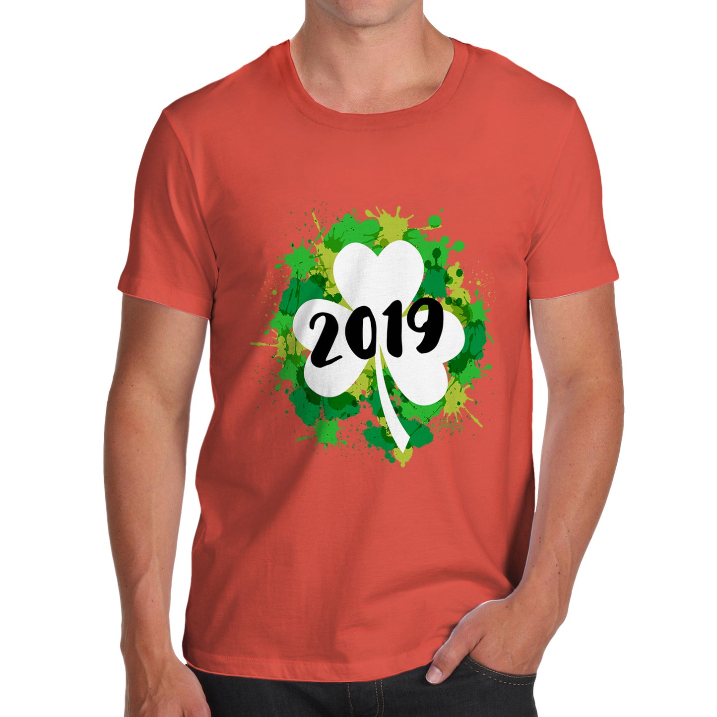 Men's St Patrick's Day Clover Year T-Shirt