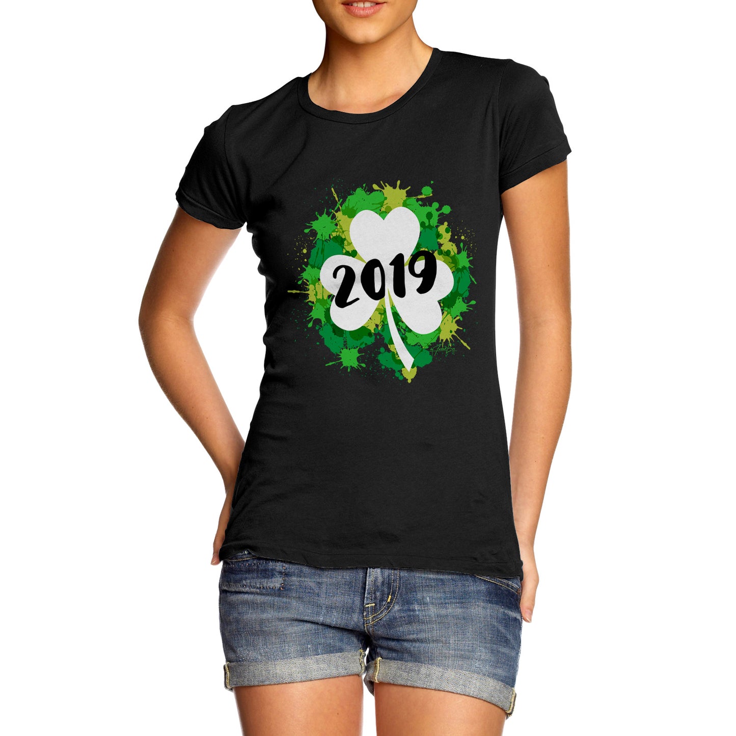 Women's St Patrick's Day Clover Year T-Shirt