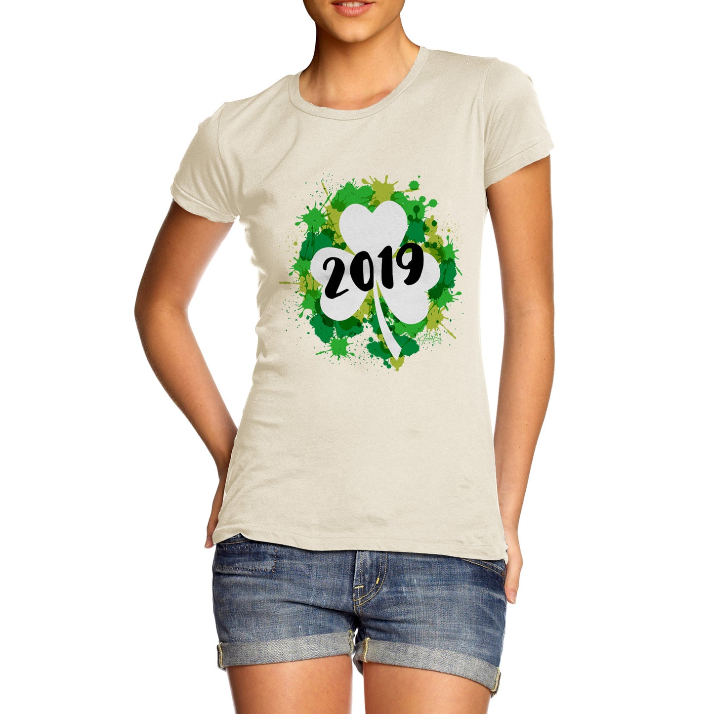 Women's St Patrick's Day Clover Year T-Shirt