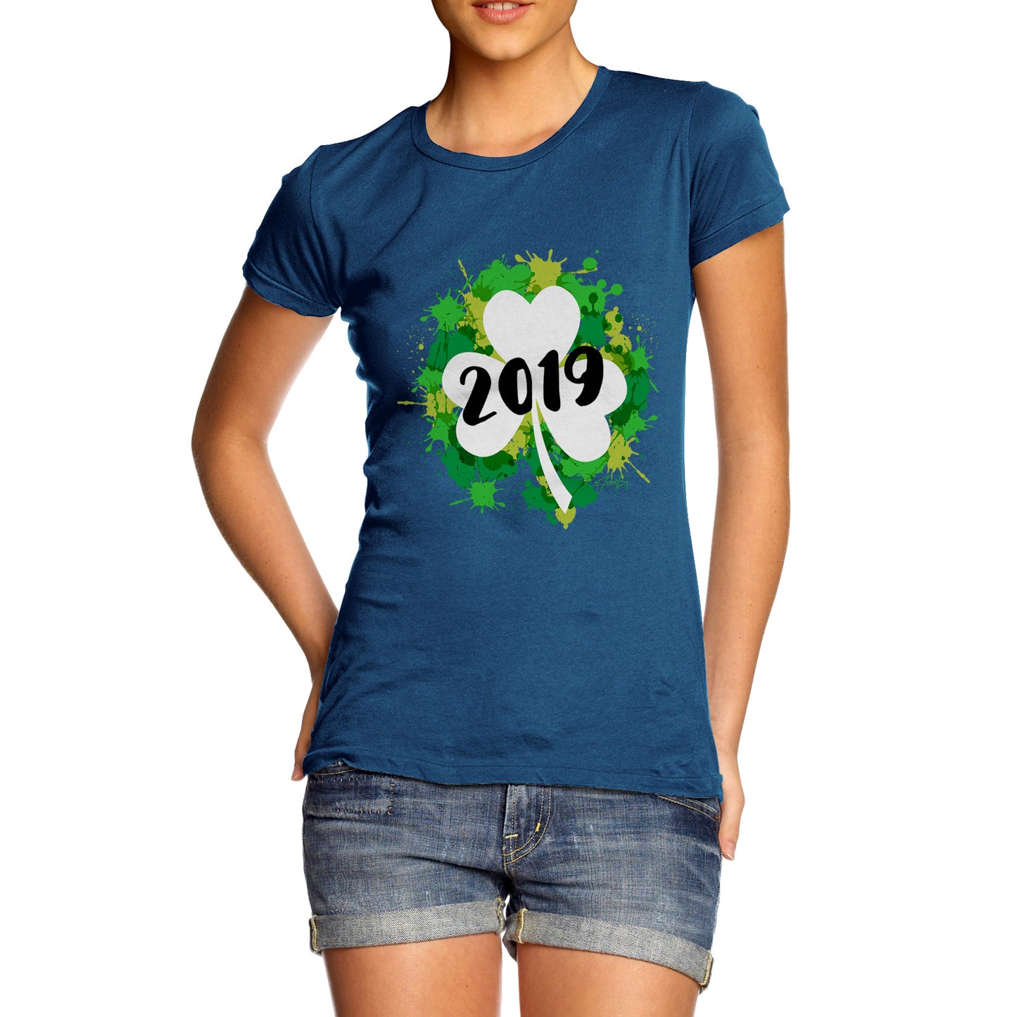 Women's St Patrick's Day Clover Year T-Shirt