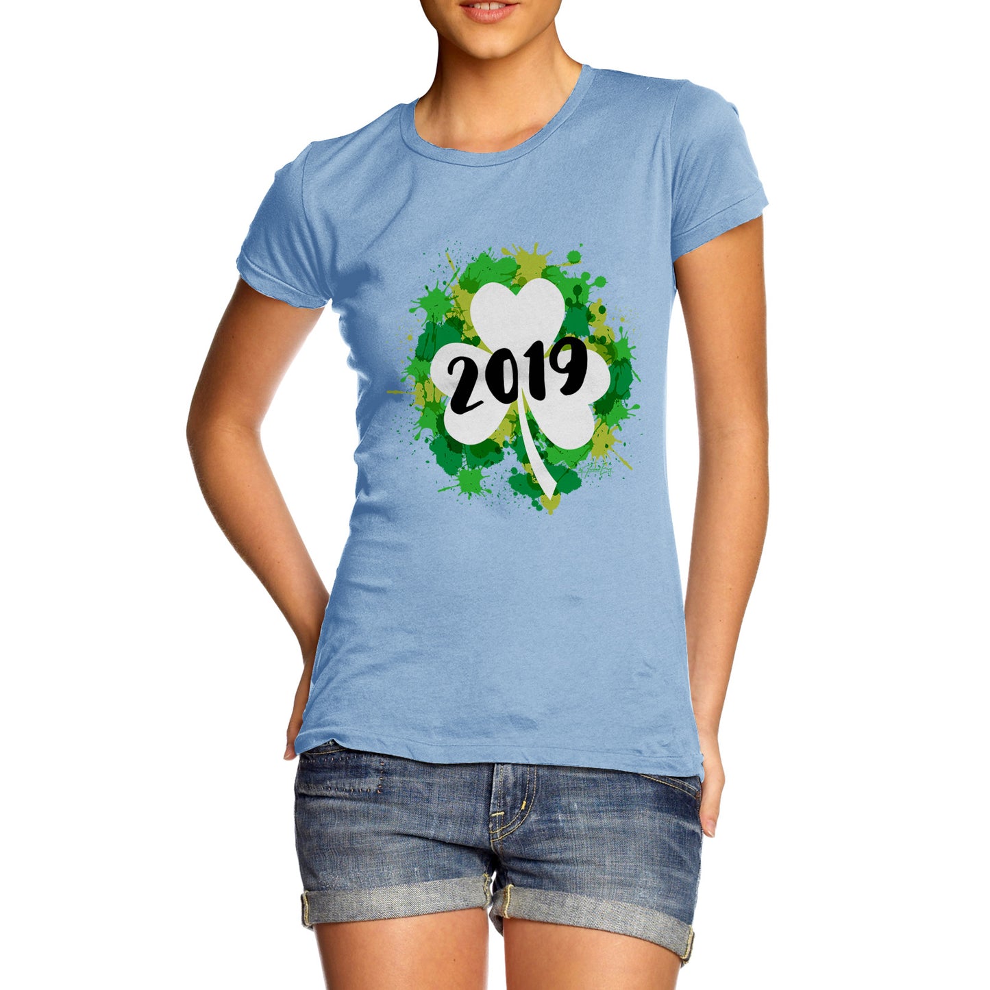 Women's St Patrick's Day Clover Year T-Shirt