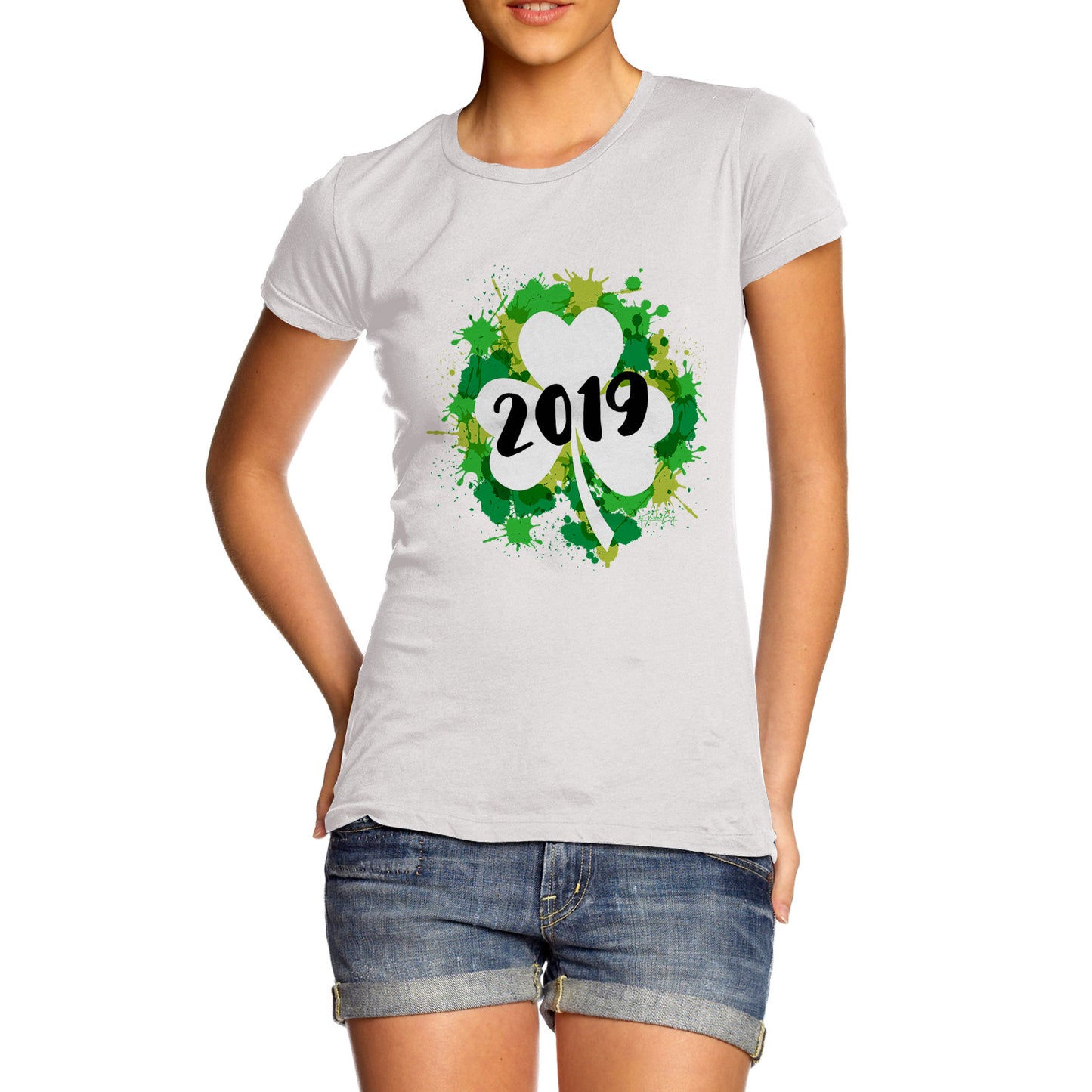 Women's St Patrick's Day Clover Year T-Shirt