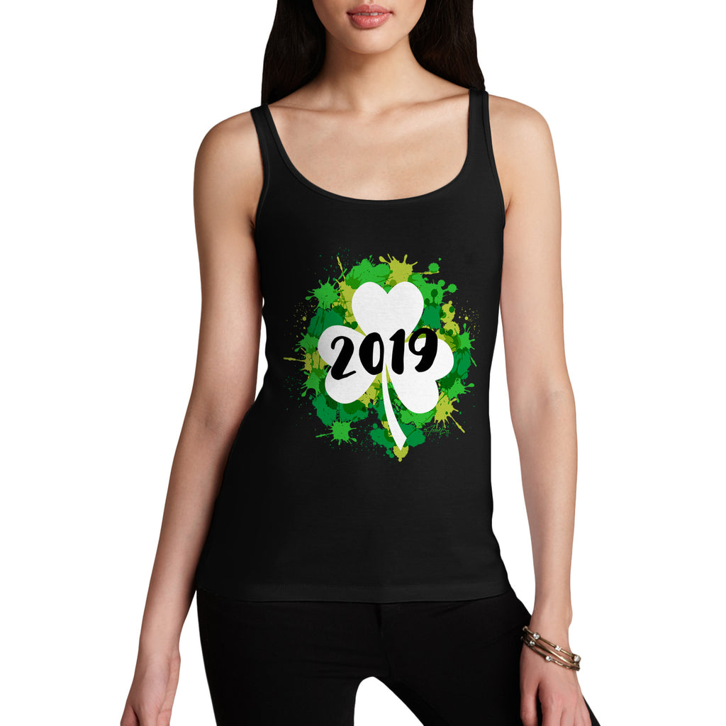 Women's St Patrick's Day Clover Year Tank Top