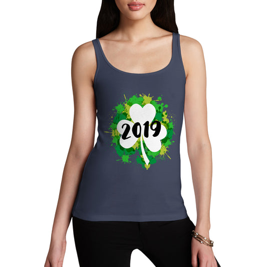 Women's St Patrick's Day Clover Year Tank Top