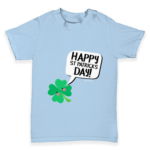 Cute Clover St Patrick's Day Baby Toddler T-Shirt