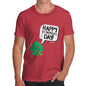 Men's Cute Clover St Patrick's Day T-Shirt