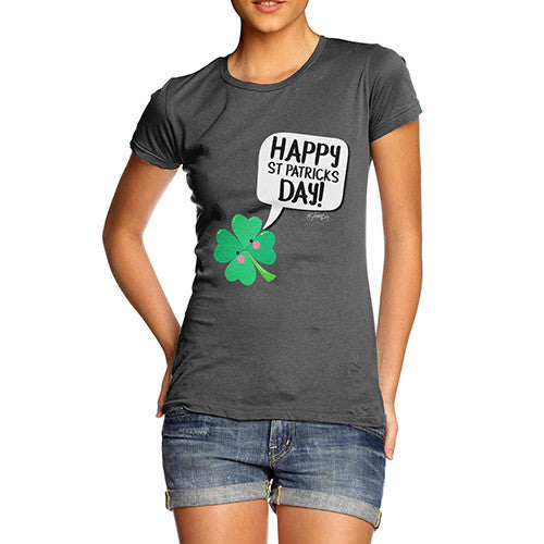 Women's Cute Clover St Patrick's Day T-Shirt