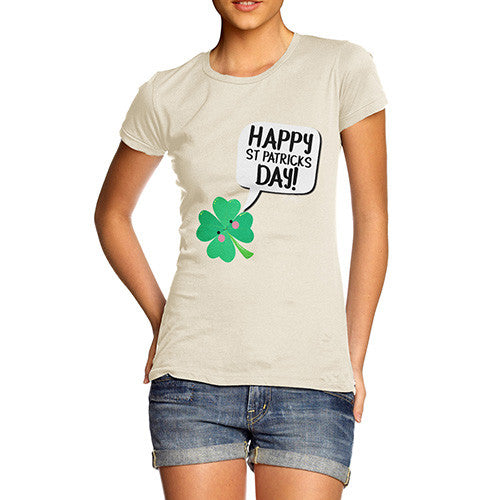 Women's Cute Clover St Patrick's Day T-Shirt