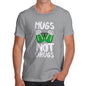 Men's Mugs Not Drugs St Patrick's Day T-Shirt