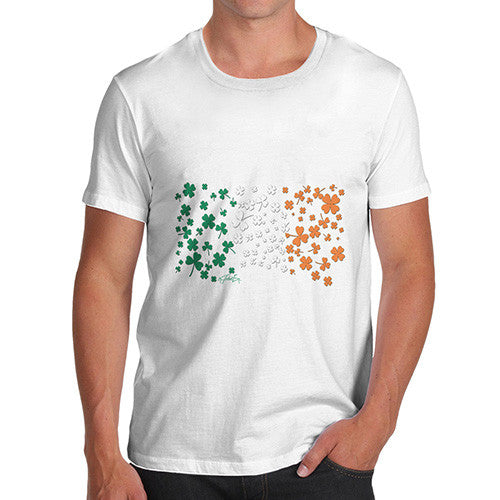 Men's Irish Clover Flag T-Shirt