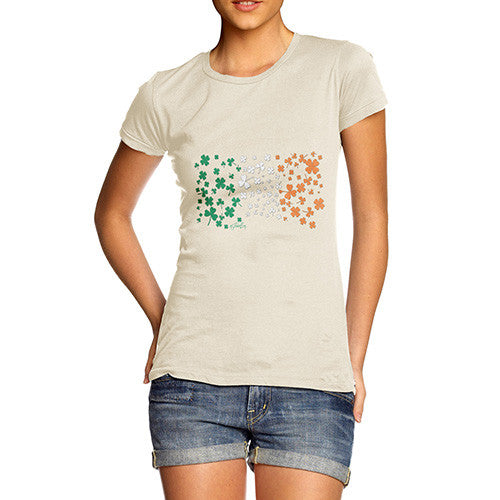 Women's Irish Clover Flag T-Shirt