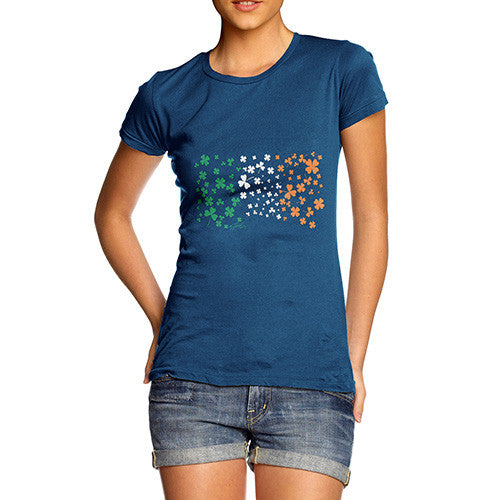 Women's Irish Clover Flag T-Shirt