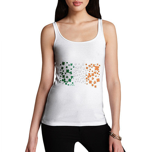 Women's Irish Clover Flag Tank Top