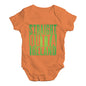 Cute Infant Bodysuit Straight Outta Ireland Green  Baby Unisex Baby Grow Bodysuit 0-3 Months Orange