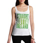 Straight Outta Ireland Green  Women's Tank Top