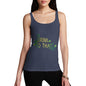 I'll Drink To That Green Shamrock Women's Tank Top