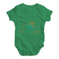 Bodysuit Baby Romper I Love Shamrock Shenanigans Irish Green Baby Unisex Baby Grow Bodysuit Newborn Green