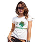 I Love Shamrock Shenanigans Irish Green Women's T-Shirt 