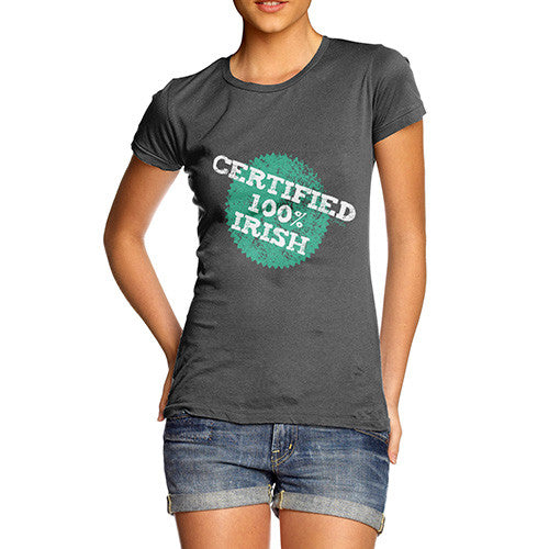 Certified 100% Irish Women's T-Shirt 