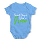 Funny Baby Onesies Drink Until You're Green Baby Unisex Baby Grow Bodysuit 6-12 Months Blue