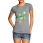 Ireland Paint Splats Silhouette Women's T-Shirt 