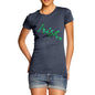 Irish Shamrock Handwriting Women's T-Shirt 