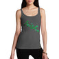 Irish Shamrock Handwriting Women's Tank Top