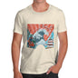 Japanese Fan Koi Wave Temple Men's T-Shirt