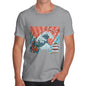 Japanese Fan Koi Wave Temple Men's T-Shirt