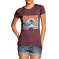 Japanese Fan Koi Wave Temple Women's T-Shirt 