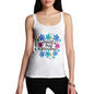 World's Best Grandma Flowers Women's Tank Top