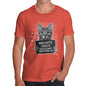 Bad Kitty Mugshot Men's T-Shirt