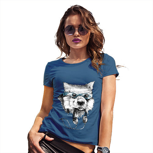 Super Wolf Headphones Women's T-Shirt 