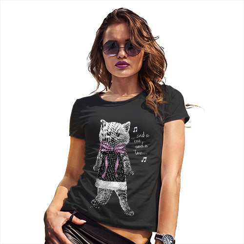 Dancing Kitten Women's T-Shirt 