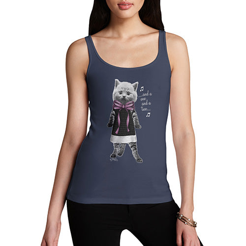 Dancing Kitten Women's Tank Top