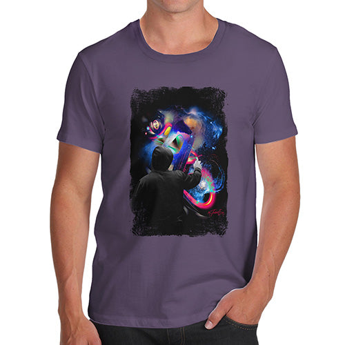 Neon Graffiti Men's T-Shirt