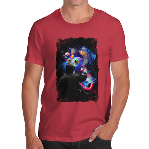 Neon Graffiti Men's T-Shirt