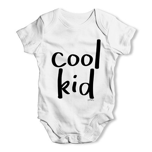 Cool Kid Baby Unisex Baby Grow Bodysuit