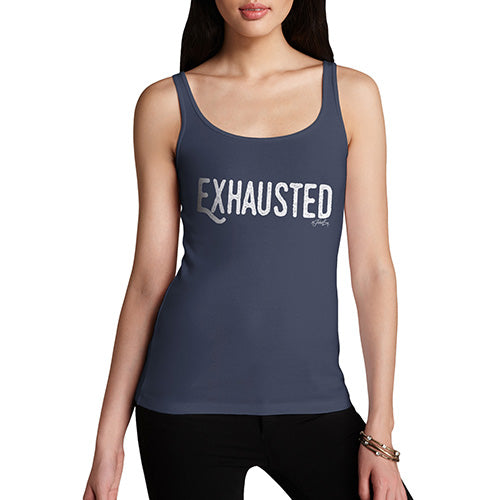 Exhausted Women's Tank Top