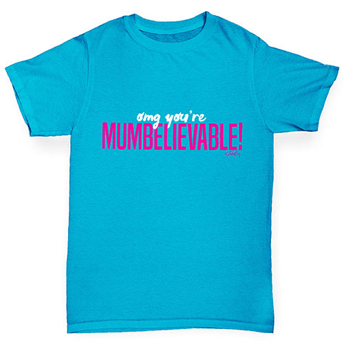 OMG You're Mumbelievable Boy's T-Shirt