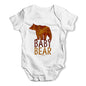 Baby Bear Silhouette Baby Unisex Baby Grow Bodysuit