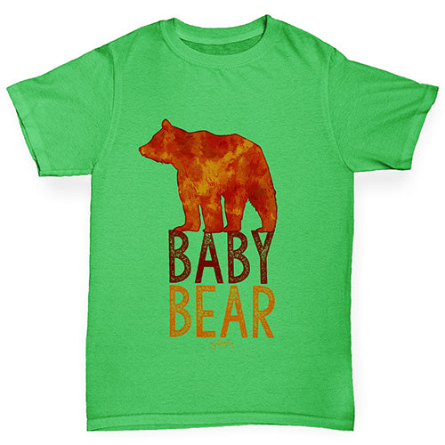 Baby Bear Silhouette Boy's T-Shirt